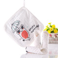 Elinfant 5 / Pcs Baby Face- Towel Square Towels Baby Mouthwash Towels Small Towels Six Layers of Printed Gauze Towel Set Cartoon