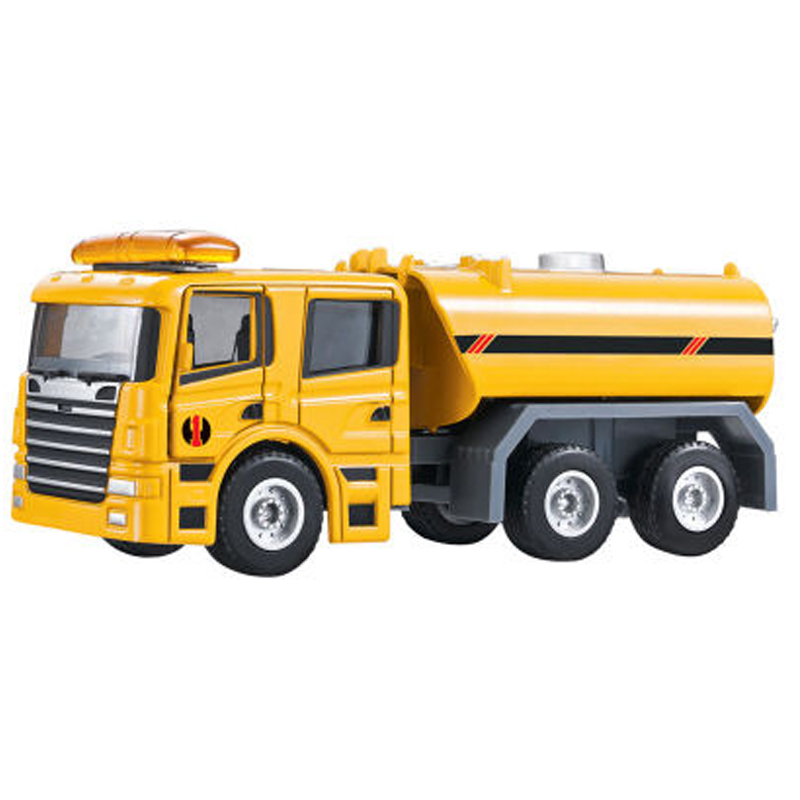 Baby Toys Sprinkler Watering Cart Simulation Alloy Diecast 1:50 Scale Engineering Vehicle Collection Toys Model Children Gifts