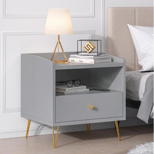 Supply Simple and modern bedroom bedside table with High Quality