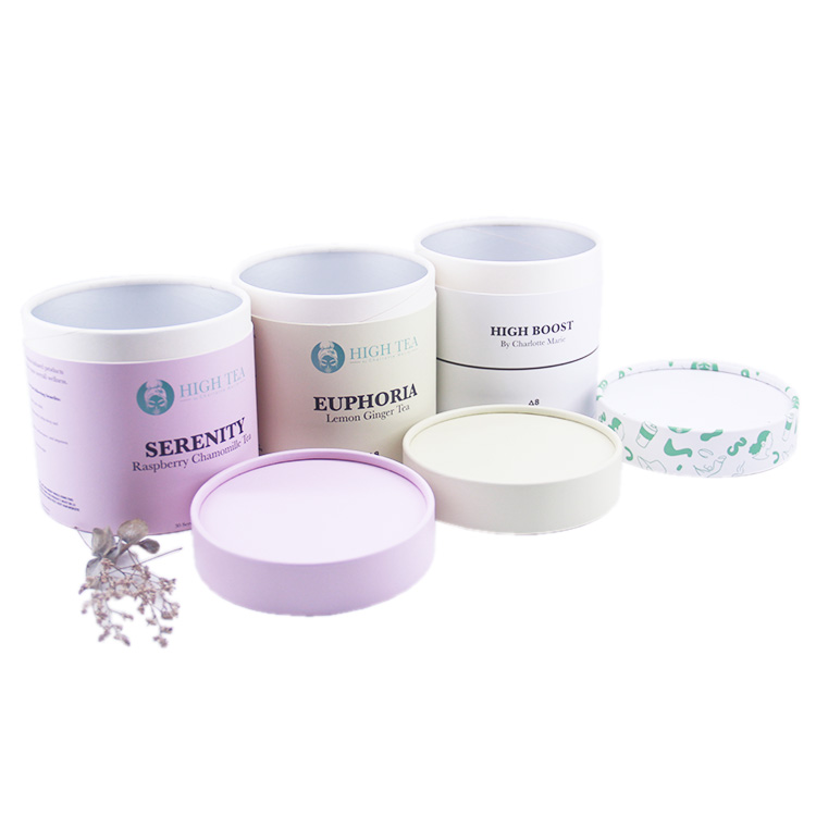 Custom circular packaging for food