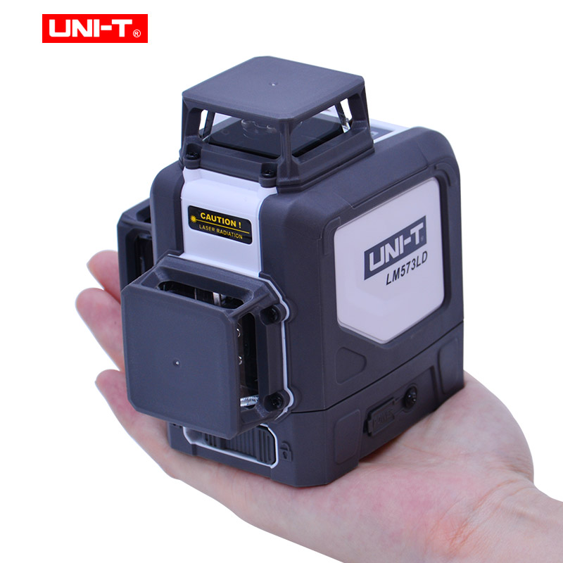 UNI-T LM570 Series 8/12 Lines Self-Leveling 360-Degree Cross Line Laser Level LM572G LM573G LM573LD Level Meter Auto-leveling