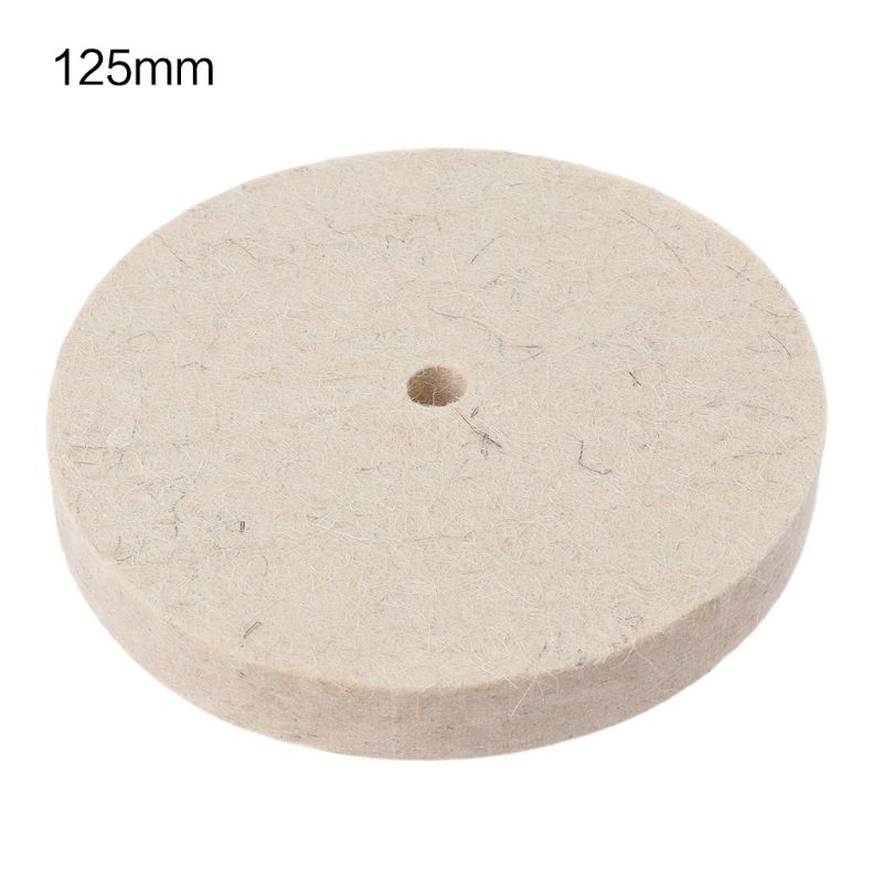 8mm Hole Drill Grinding Wheel Buffing Wheel Felt Wool Polishing Pad Abrasive Disc For Grinder Rotary Tool