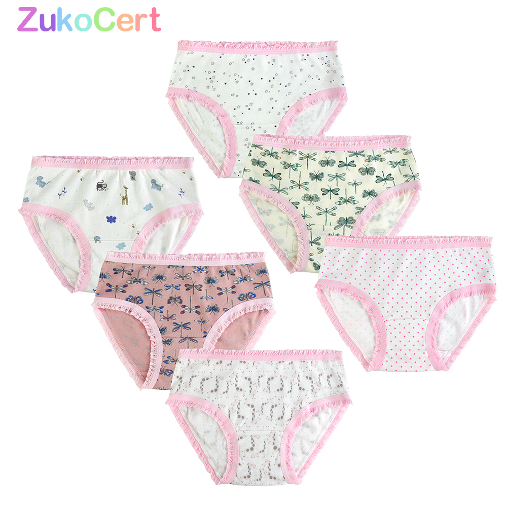 12 Pcs/Lot 200-Kinds Style Girls Briefs Organic Cotton Kids Baby Underwear For Girl Children's Panties Baby Clothing 2-10 y