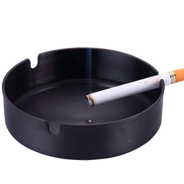 Stainless Steel Gold-plated Ashtray Drop-resistant for Internet Cafe Restaurant Hotel Home Use