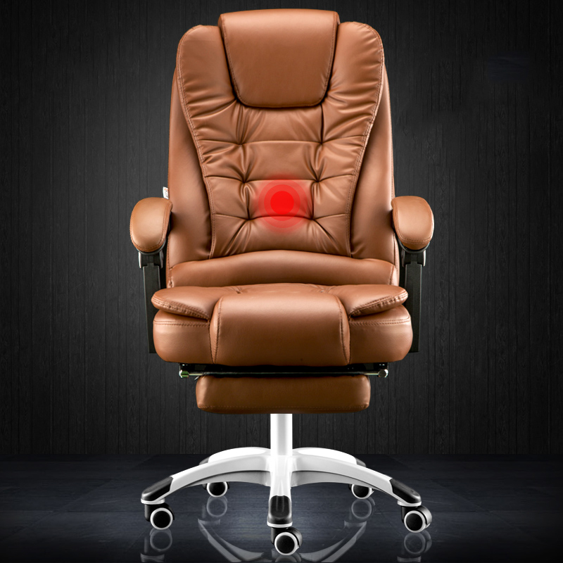 Computer home office reclining massage boss lift turn foot rest seat chair swive special