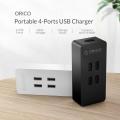 ORICO 4 Port 20W Max USB Charger Mini Desktop Charging Dock Station 5V2.4A Desktop Charger for Mobile Phone Tablet
