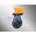 UPVC Butterfly Valve Electric Powered Regulating Type