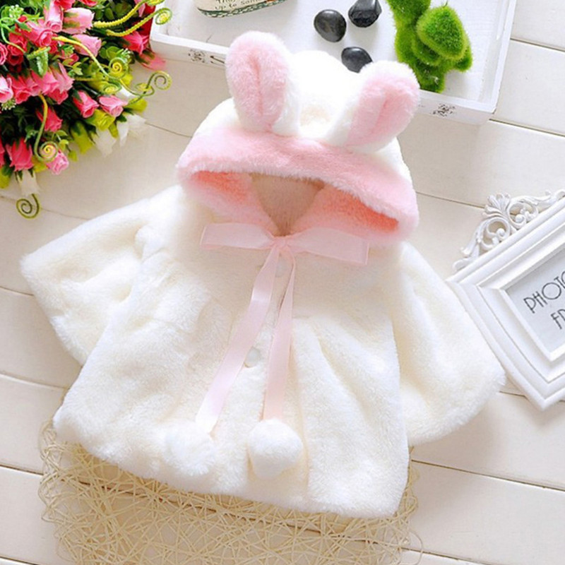 Velvet Baby Girls Clothes 2019 Winter Fashion Thicken Coat Cartoon Style Kids Clothes Toddler Outwear 0-4Years F0026