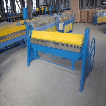 TDF flange manual carbon steel sheet metal folding machine