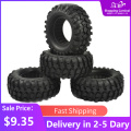 4PCS 1.9 inch Rubber Tyre 1.9 Wheel Tires 96X40MM for 1/10 RC Crawler Traxxas TRX4 Axial SCX10 III AXI03007 90046