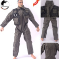 1/6 Soldier Accessories F14/F15 Male Pilot Uniforms Siamese Jumpsuit Clothing F 12" Ph Hottoys Body 1/6 Action Figure Doll Toys