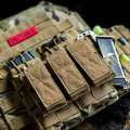 OneTigris Tactical Triple Pistol Magazine Pouch 9mm 40 S&W 45 ACP Mag Pouch For GLOCK, M1911, 92F, 40mm grenades, etc.