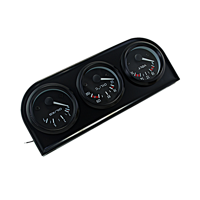 FREE SHIP 52mm Electrial Triple Kit ( Voltmeter + oil Temp Gauge + Oil Pressure Gauge ) Sensor Temperature Car Auto Gauge