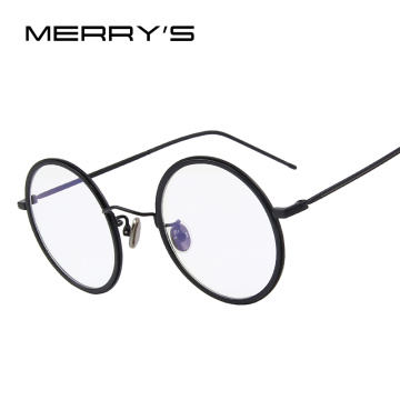 MERRYS Fashion Women Round Optical Frames Eyeglasses Men Classic Glasses S8109