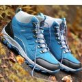 Winter High Top Hiking Shoes Women Outdoor Waterproof Hiking Shoes Mountain Zapatillas Trekking Mujer Shoes Warm Snow Boots 298k