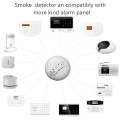 Wireless Smoke/fire Detector For For Touch Keypad Panel Wifi Gsm Home Security Burglar Voice Alarm System