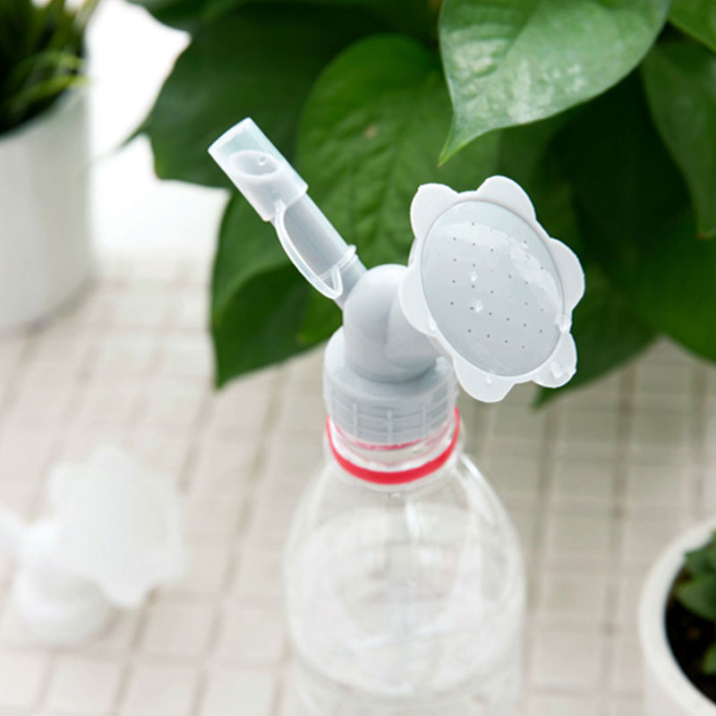 2 In 1 Gardening Sprinkler Watering Can Nozzle For Bottle Plastic Sprinkler Irrigation Shower Head Indoor Waterer Garden Tool