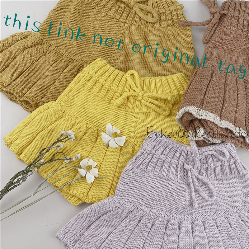 Misha and Puff Kids Girl Knitted Skirt Beautiful Style Toddler Girl Bottoms Baby Lovely Skirts Brand Design Child Girls Skirts