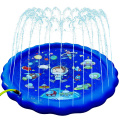 170cm Inflatable Spray Water Cushion Summer Kids Pets Play Water Mat Lawn Games Pad Sprinkler Play Toys Outdoor Tub Swiming Pool