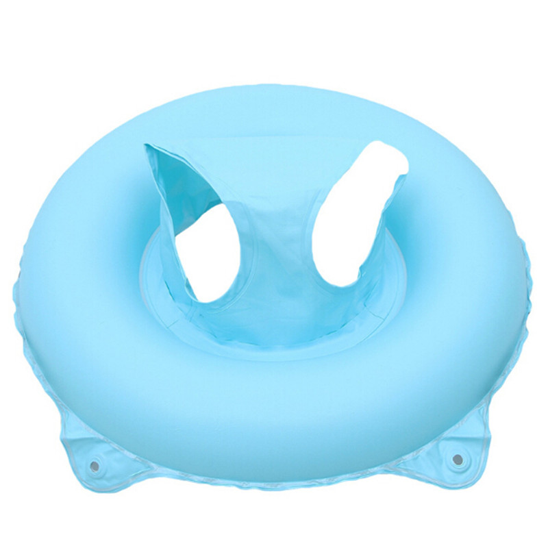 Infant Swimming Pool Rings Water Toys Double Handle Safety Baby Seat Float Swim Ring Inflatable Swim Circle For Kids swim