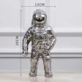 Astronaut Sculpture Space Man Flower Vase Rocket Ceramic Material Cosmonaut Statue Fashion Home Furnishing Articles L3245