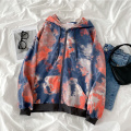 Tie Dye Women Hoodies Sweatshirt Autumn Winter Female Hoodie Hooded Casual Oversized Ladies Sweatshirts Fashion Pullovers Tops