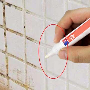 Home Tile Grout Pen Water Resistant Kitchen Instant Tile Repair Anti Mould Professional White Grout Marker