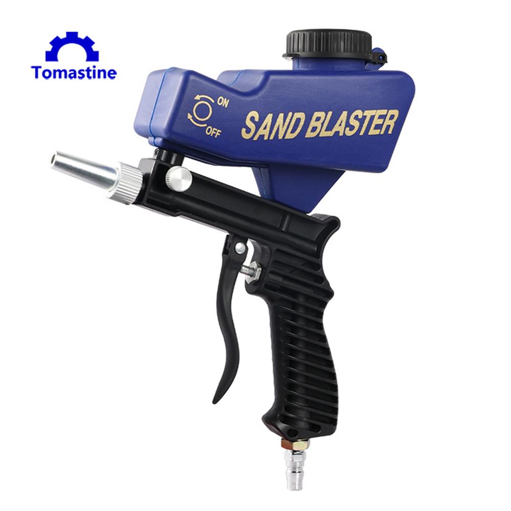 Portable Airbrush Pneumatic Sandblasting Gun Gravity Sandblasting Set Rust Blasting Device Sand Blasting Machine Pneumatic Tool