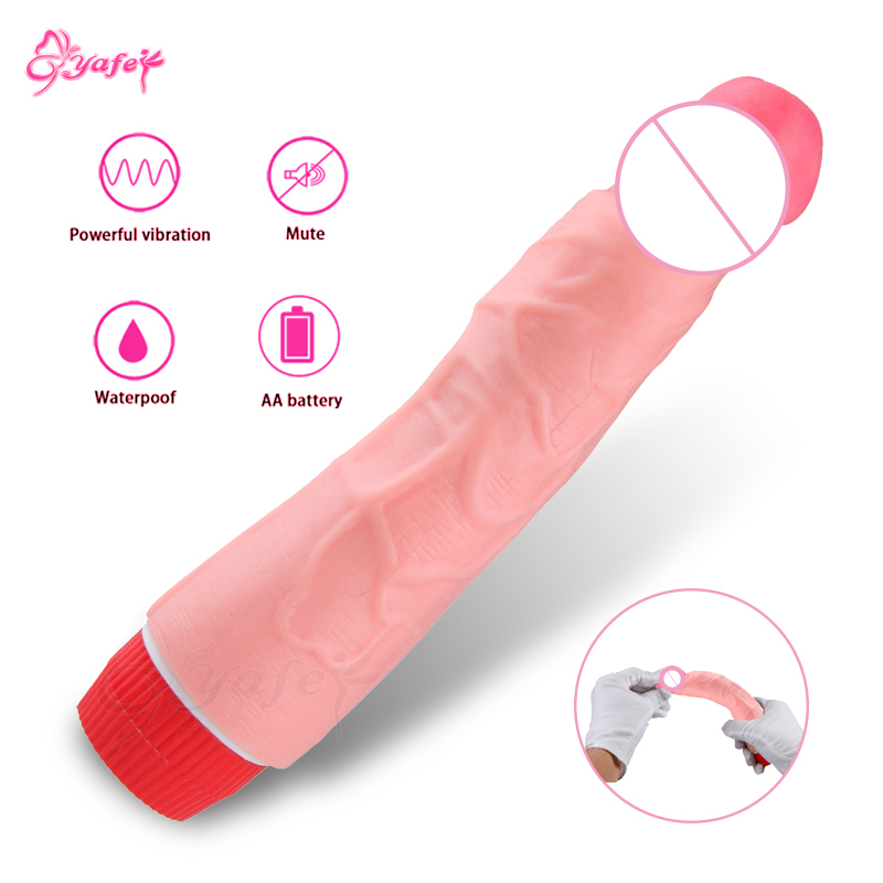 Realisitc Big Dildo Vibrator Silicone Penis Female Vagina Clitoris Massager Clit Stimulation Adult Sex Toys for Women Sex Shop