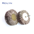 sand paper polishing wheel mesh 80# 6 x 80mm abrasive mops-wheel spindle mops mounted flap wheels grinding bits abrasive block