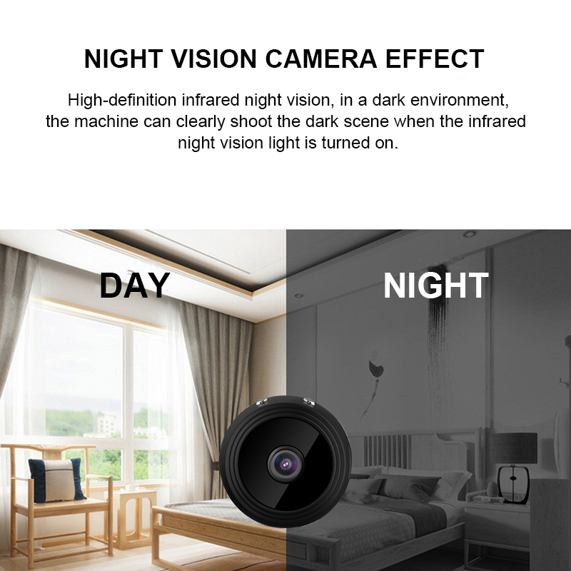 Mini Wifi Camera Full Hd 1080P Mini Camcorders Infrared Night Vision Hidden Camera MC49005
