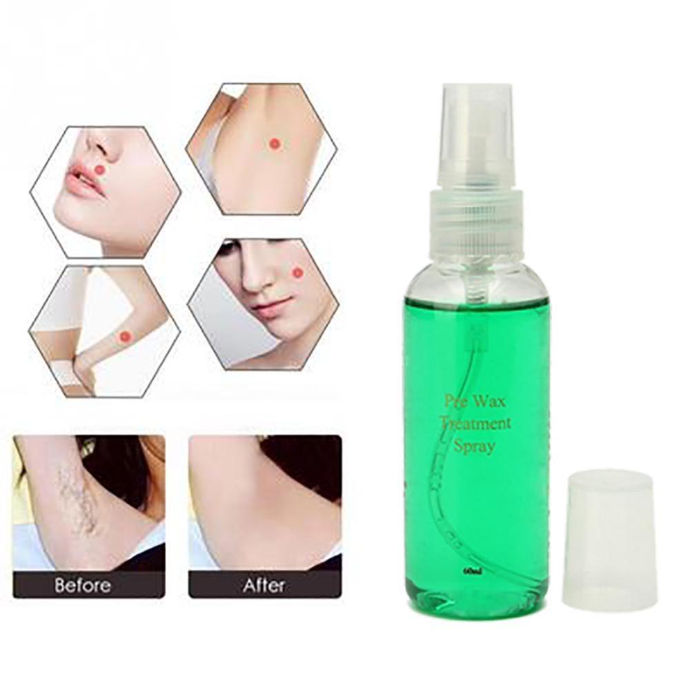 NEW Health Smooth Body Hair Removal Spray Pre & After Wax Treatment Liquid Hair Removal Waxing Sprayer Nursing fluids Cleaning