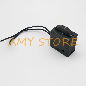 1Pc AC 230V 6(4)A, AC 120V 12(6)A, 5E4 Electric Power Tool Plastic Speed Controller Switch FA-8/1FE 6 Positions Color Randomly