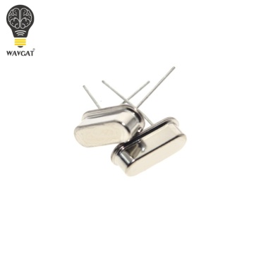 100pcs 16.000M 16.000MHZ 16MHz 16 MHZ Quartz Crystal Resonator Passive Oscillator HC 49S New WAVGAT