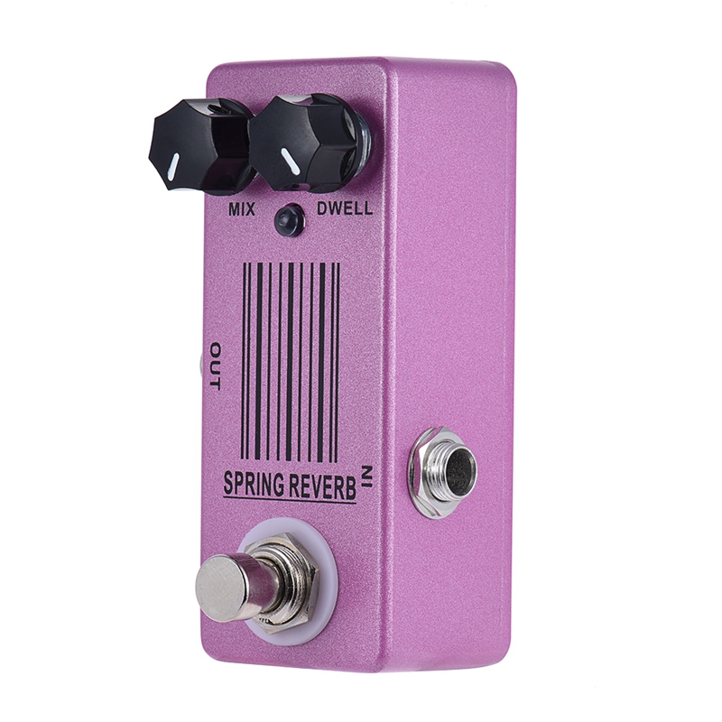 MOSKY MP-51 Spring Reverb Mini Single Guitar Effect Pedal True Bypass Guitar Parts & Accessories Drop Shipping Wholesale Welcome