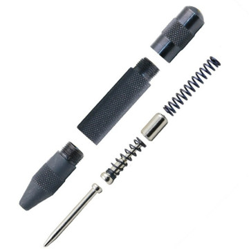1PC Practical Heavy Duty Automatic Centre Punch Steel Spring Loaded Metal Wood Press Dent Marker Chisel Tool Carving Hand tools