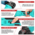 125mm compact rechargeable angle grinder lithium battery cutting and grinding machine bare metal with handle