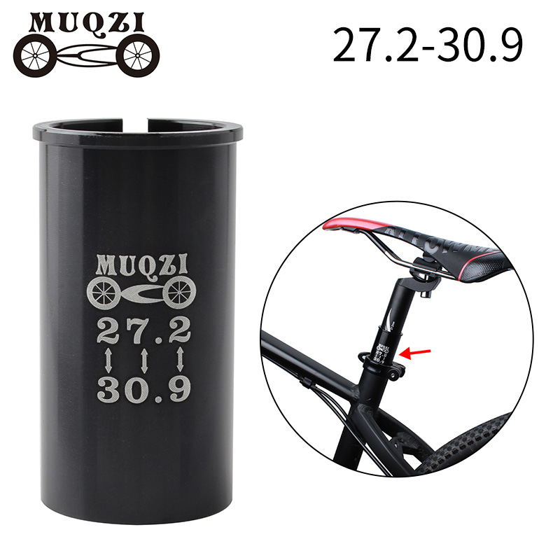 MUQZI Seat Post Tube Seatpost Reducing Sleeve Adapter Adjust Diameter 27.2 turn 30.9 Mountain Bike Road Bike