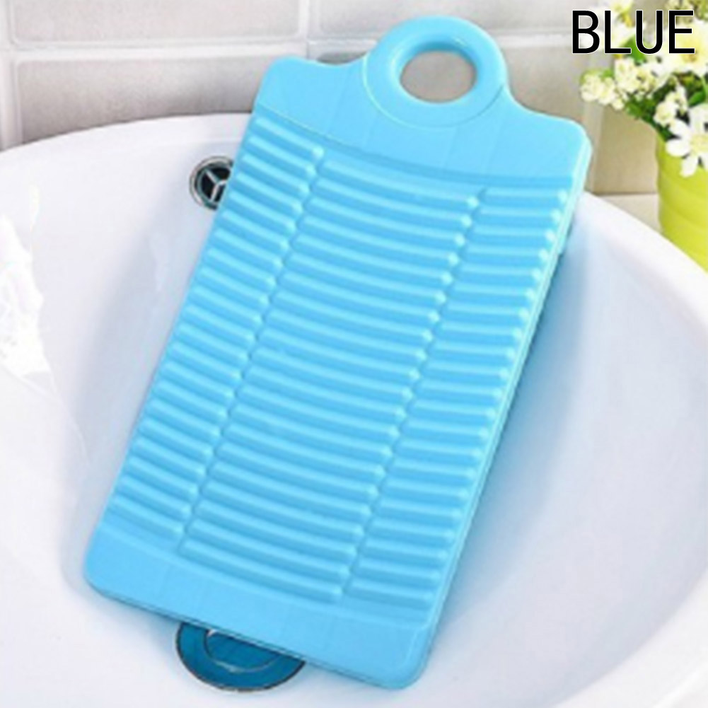 Plastic Slippery Mini Trumpet Laundry Board Household Washing Clothes Holding Washboard Thicker Laundry Plate freeshiping