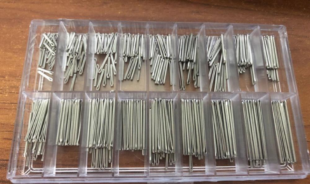 1.0mm Watch Parts Stainless Steel Watch Band Cotter Pin Assortment