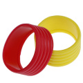 4pcs Rubber Tennis Racket Handle Rubber Ring Stretchy Tennis Racket Handle's Rubber Ring Tennis Racquet Band Overgrips