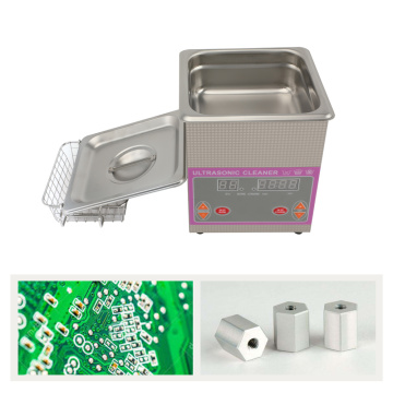 Digital Ultrasonic Cleaner Household 60W Gun Jewelry Ultrason Washer Denture Medical Brush Golf Ball Heated Ultrasound Bath 1L