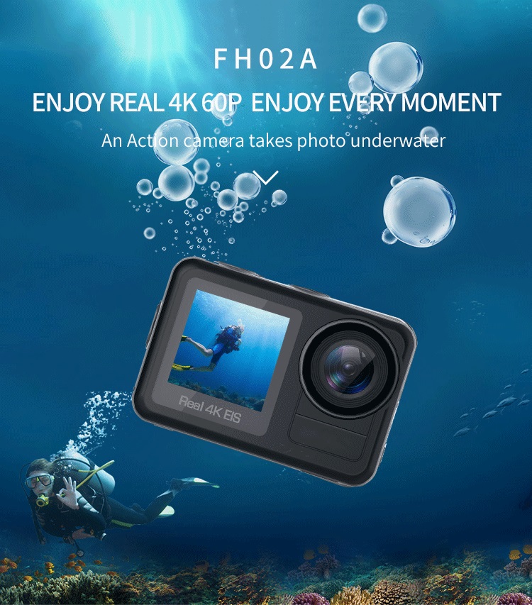 Action Camera Ultra HD 4K / 30fps WiFi 2.0" 170D Underwater Waterproof Cam Helmet Vedio go Sport pro Came