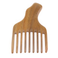 Long Tooth Styling Pick Comb, Afro Comb Curly Hair Brush Salon Hairdressing Styling Barber Tool,Natural Material