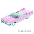 TOMICA PREMIUM No. 25 CADILLAC ELDORADO BIARRITZ 1:75 Takara Tomy DIECAST Metal Model Kit Collectibles Toy Vehicles Car Pink