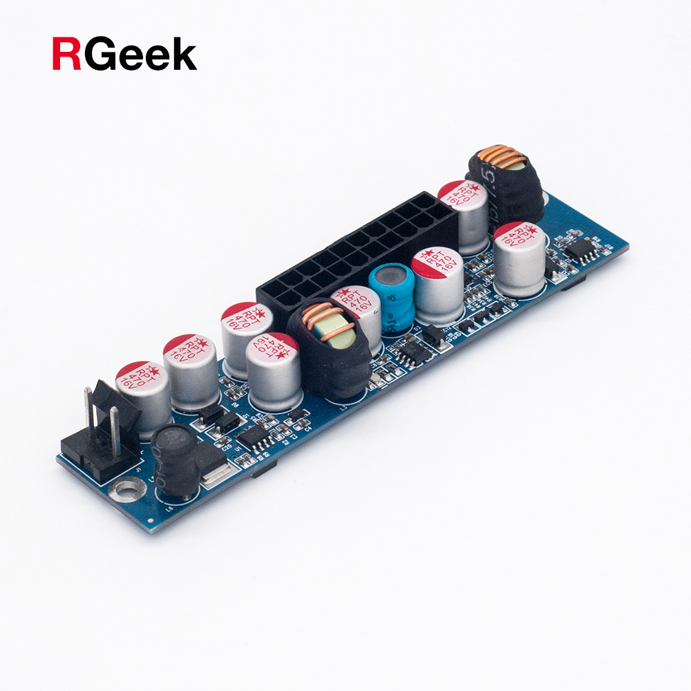 RGEEK 12V 120W DC DC ATX Peak PSU Pico ATX Switch PSU 24pin MINI ITX DC to Car ATX PC Power Supply For PC Computer