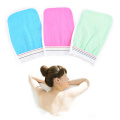 peeling glove Bubble Bath Flower Small Rub Cloth Soft Exfoliating Wash Skin Spa Bath Glove scrub mitt magic