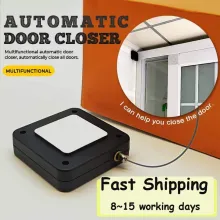 Door Closer Punch-Free Door Closers For Drawers Rawstring Mounted Door Closer Bracket Door Automatic Closer