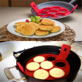 Reusable Silicone Egg Pancake Maker Kitchen Baking Non-stick Fried Egg Rings Mold Muffins Cooking Shaper