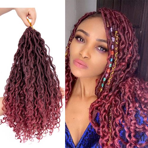 River Faux Locs Hippie Bohemian Crochet Braids Hair Supplier, Supply Various River Faux Locs Hippie Bohemian Crochet Braids Hair of High Quality